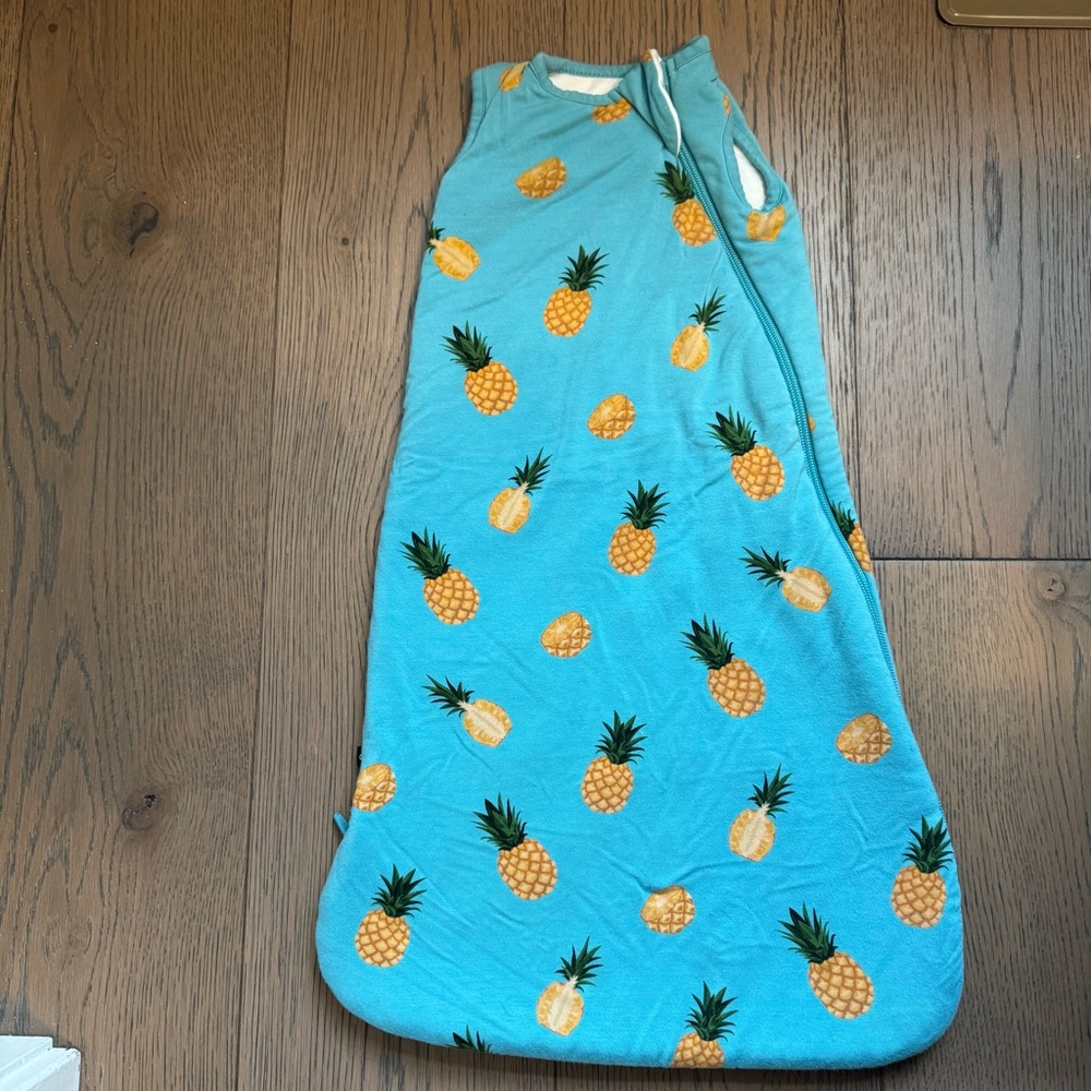 Kyte BABY Turquoise Pineapple Sleep Sack XS